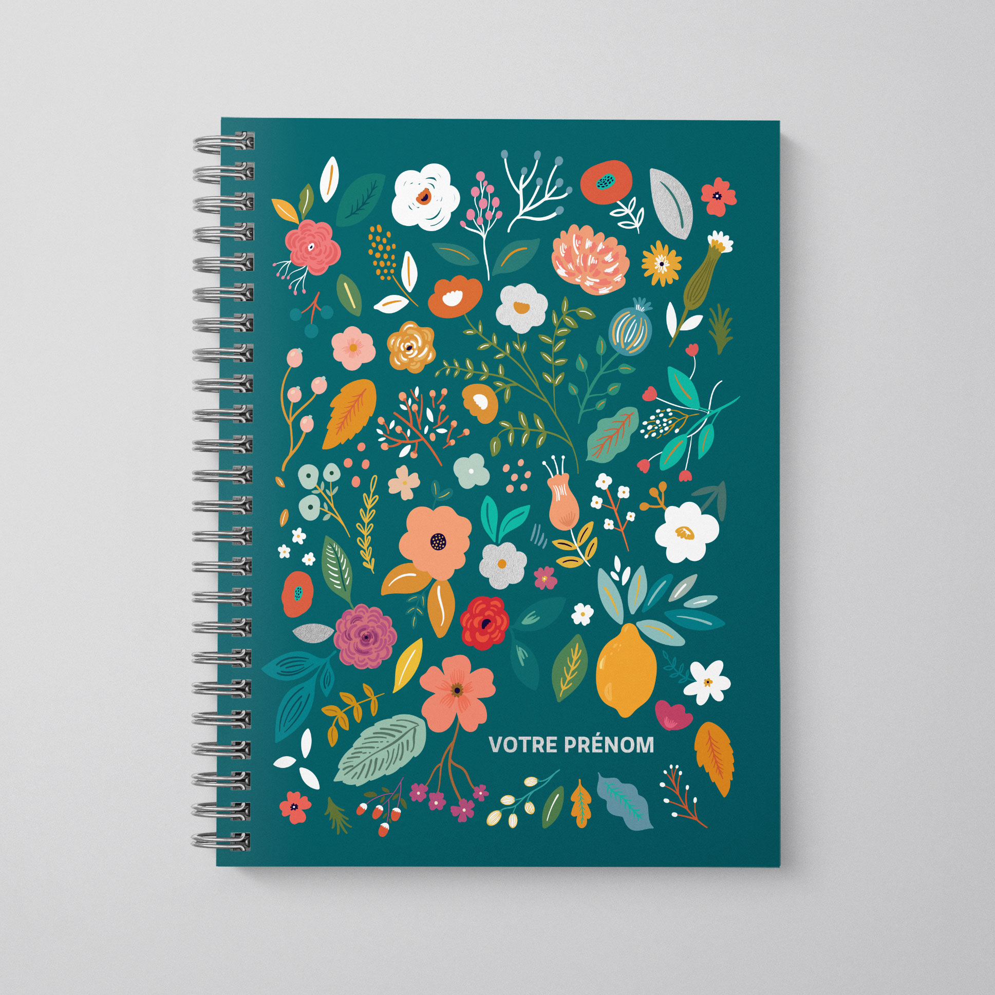 Fleurs turquoises Fleurs turquoises