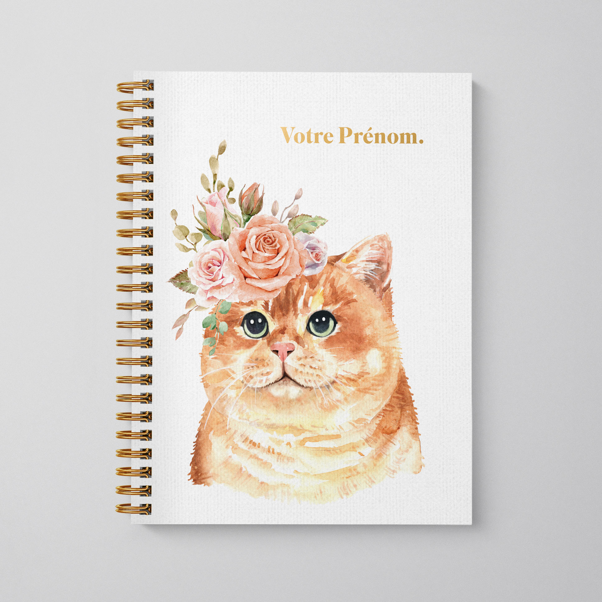 Chat fleurs Chat fleurs