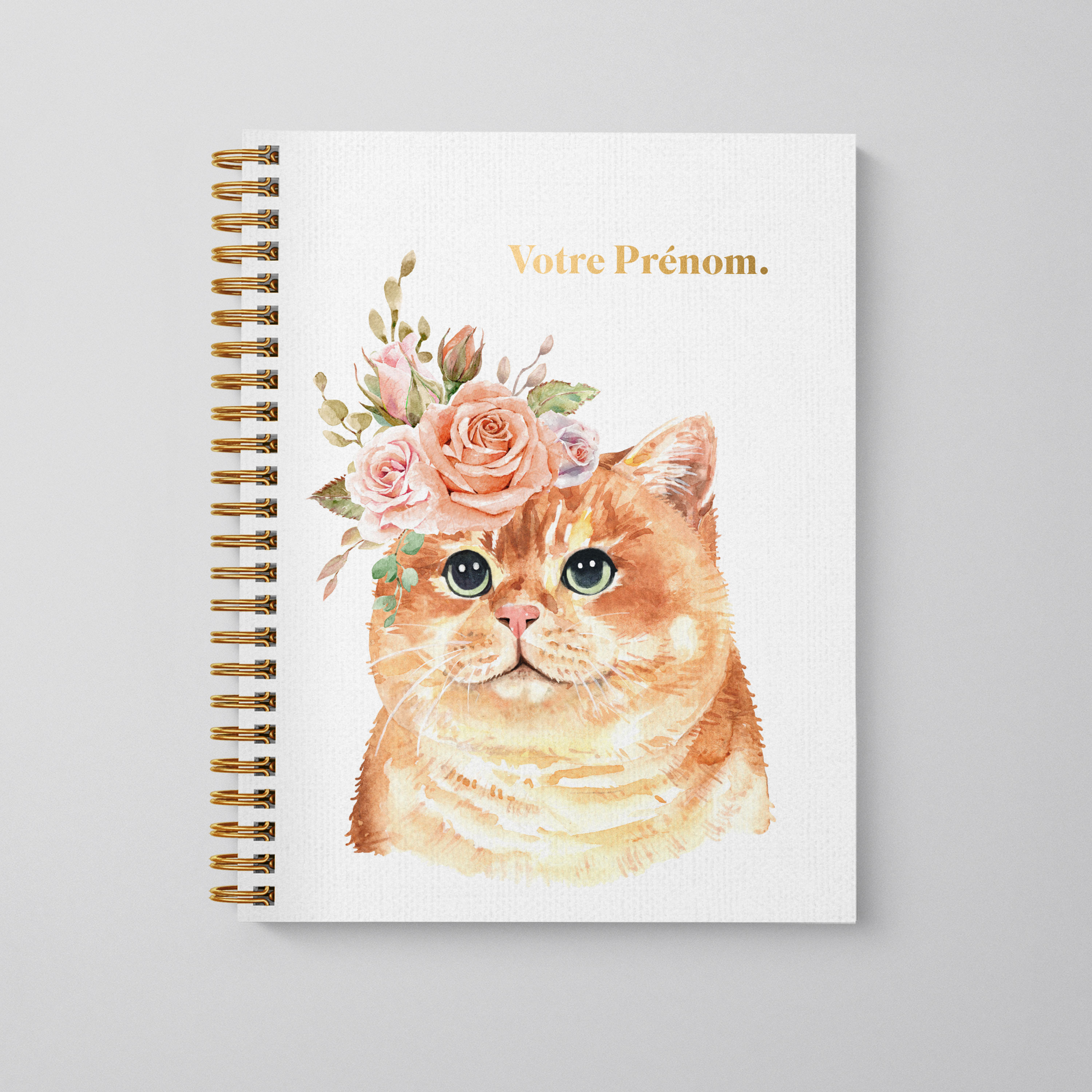 Chat fleurs Chat fleurs
