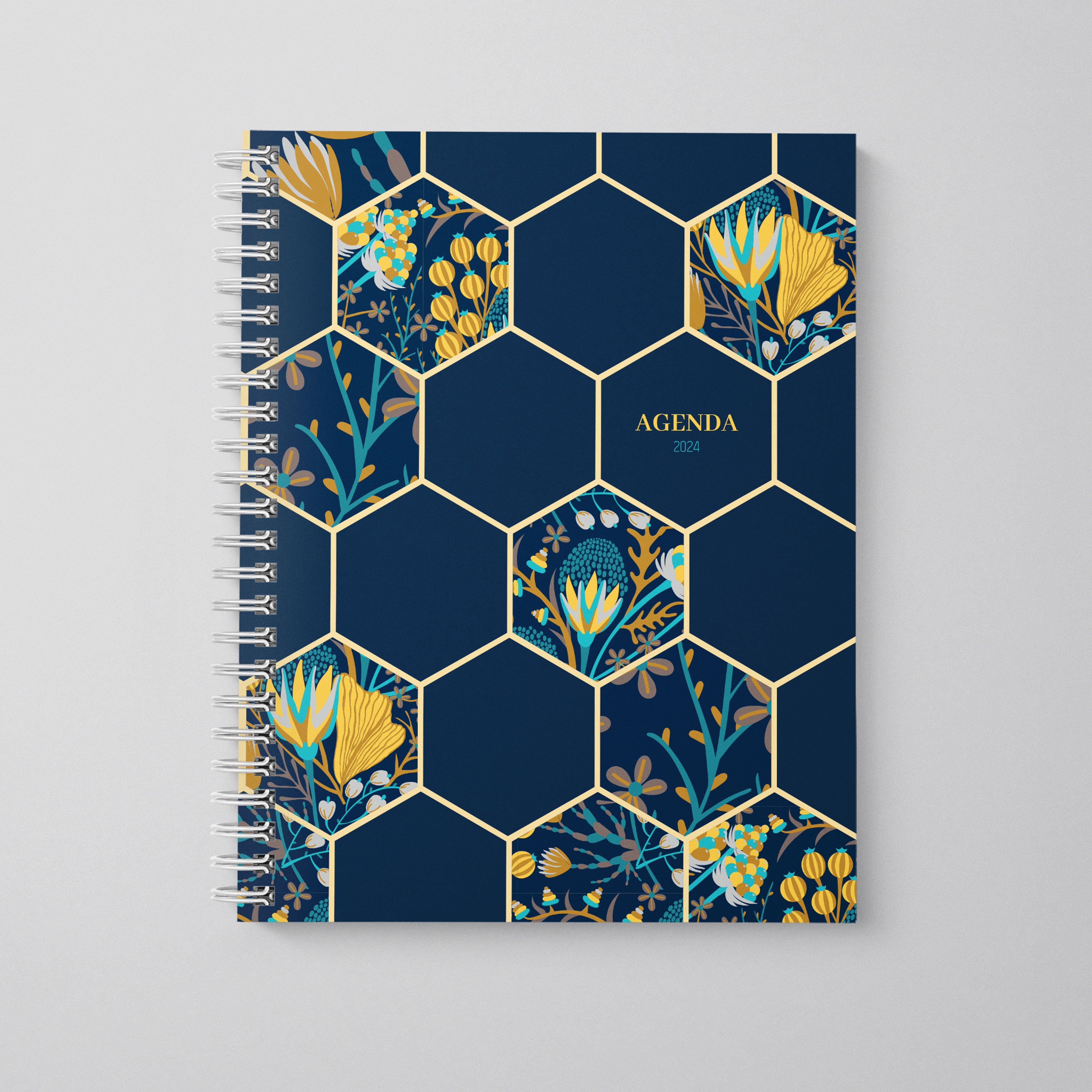 Fleurs hexagones Fleurs hexagones